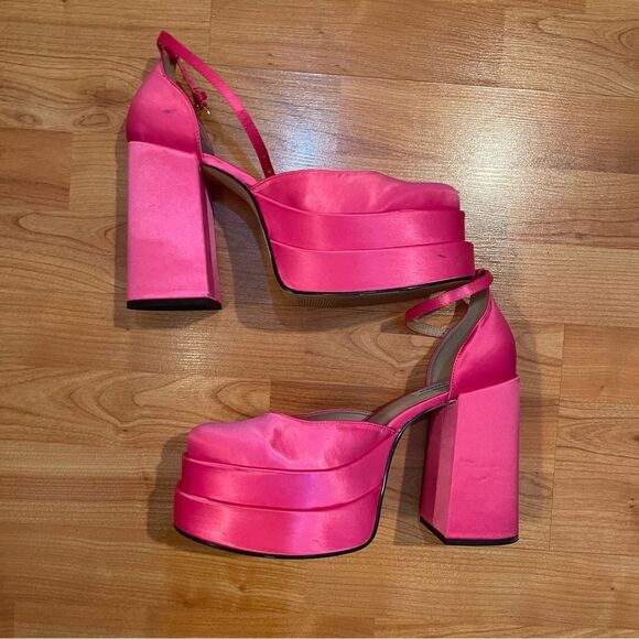 Steve Madden Charlize Platforms in Pink Size 11 - Picture 9 of 15
